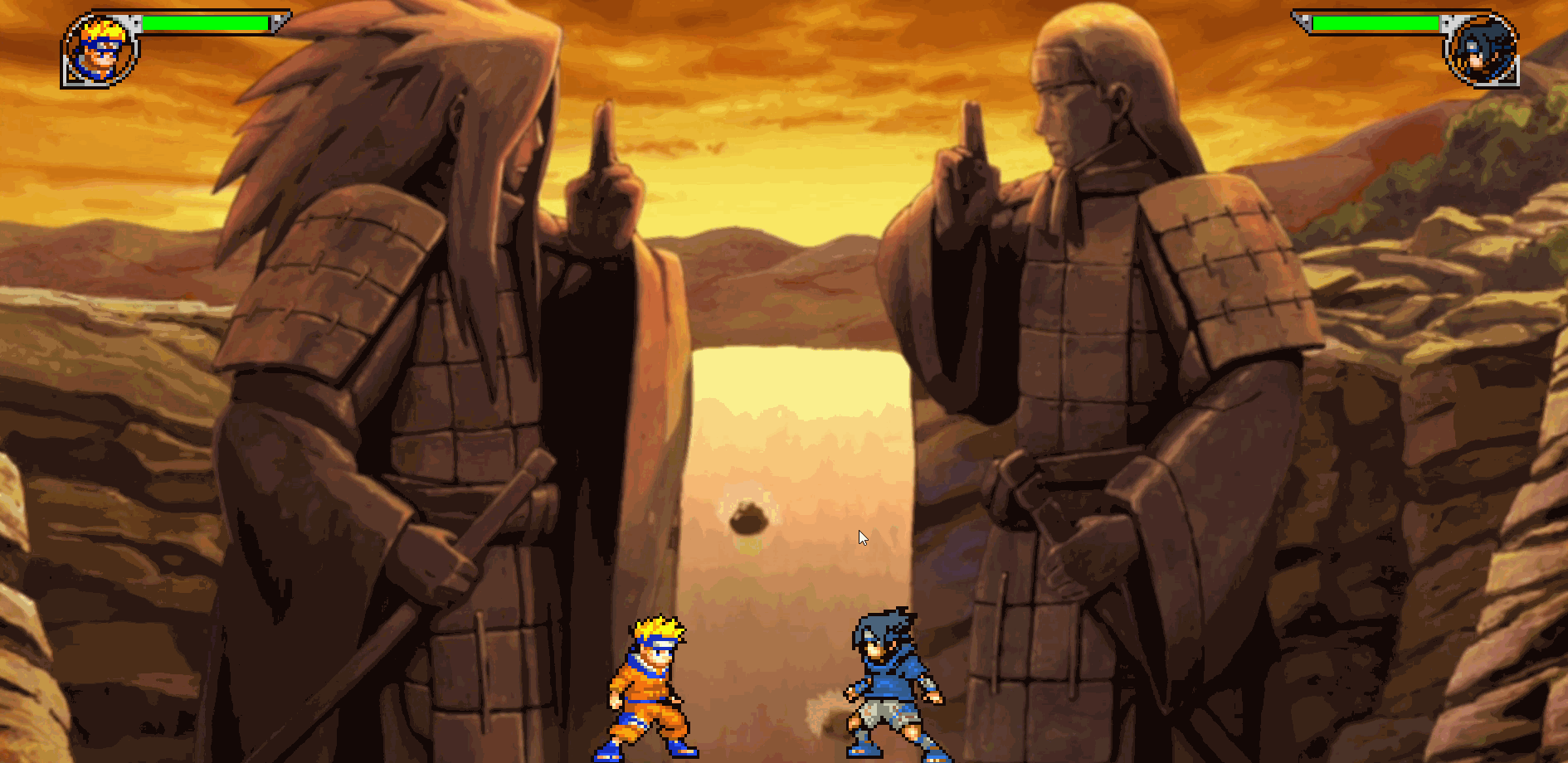 Naruto vs Sasuke Game — Gameplay